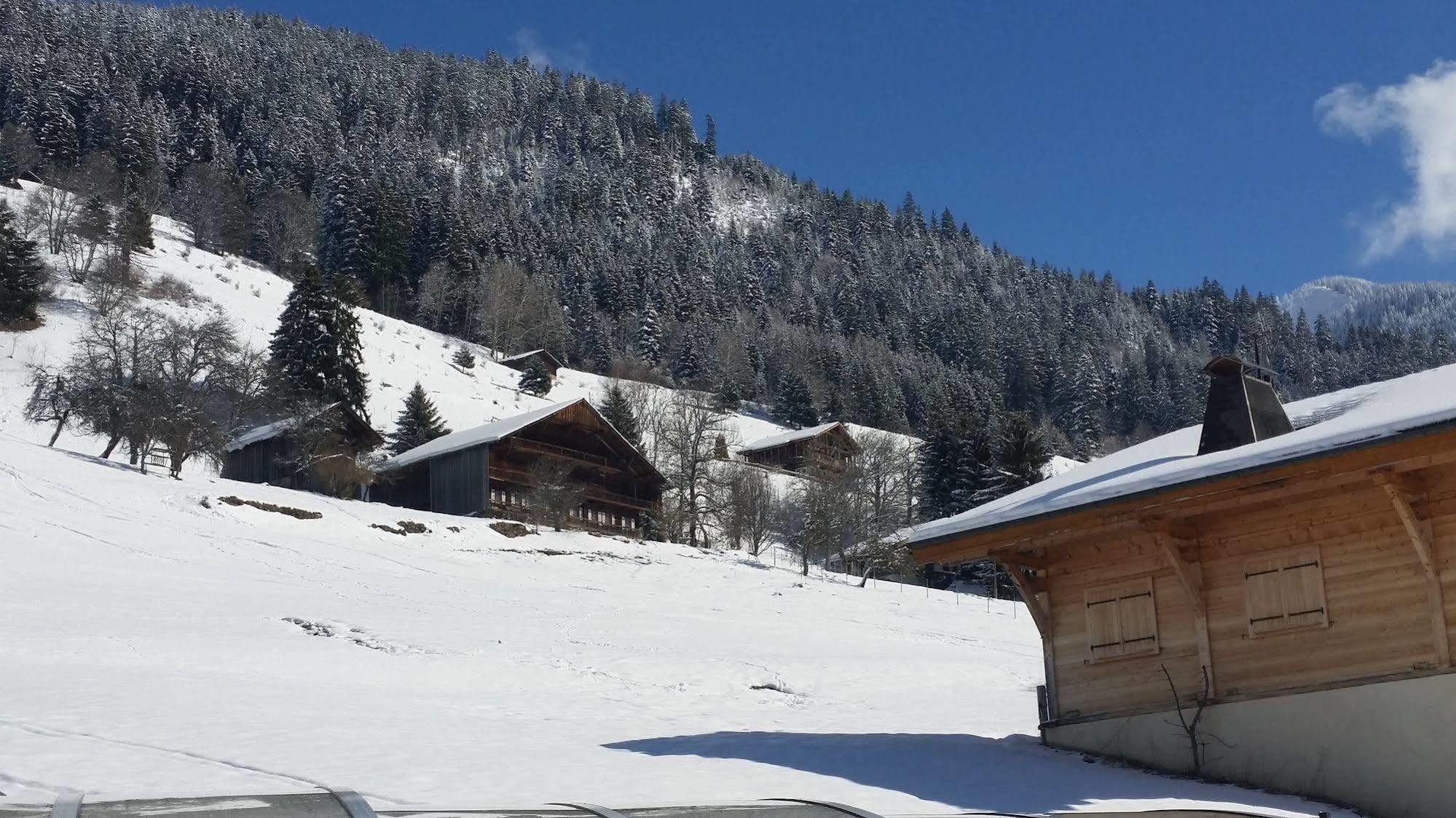 Le Chabi Otel Abondance Dış mekan fotoğraf